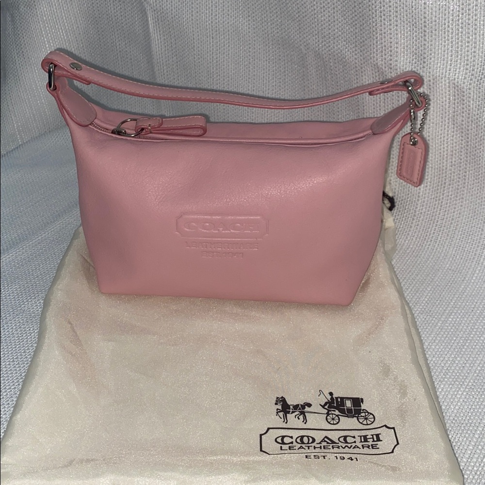 Coach Blush Pink Leatherware Bag